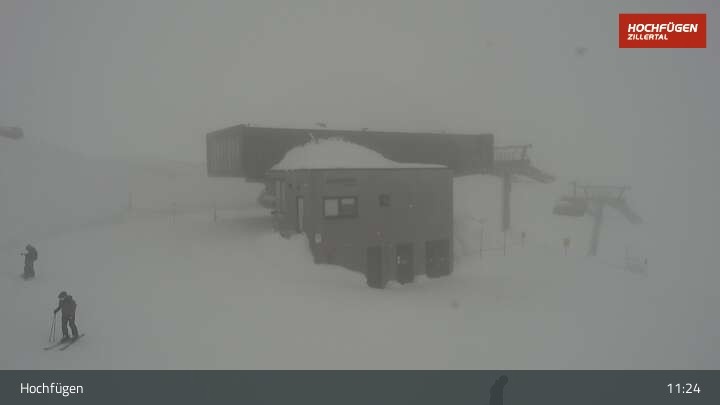 Archiv Foto Webcam Bergstation Waidoffenlift in Hochfügen