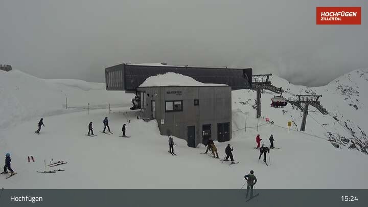 Archiv Foto Webcam Bergstation Waidoffenlift in Hochfügen