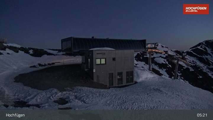 Archiv Foto Webcam Bergstation Waidoffenlift in Hochfügen