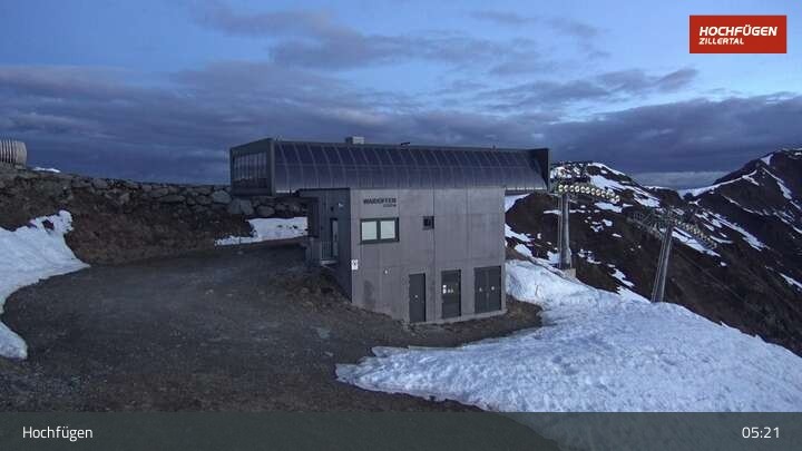 Archiv Foto Webcam Bergstation Waidoffenlift in Hochfügen
