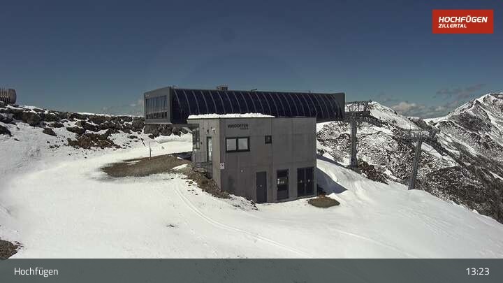 Archiv Foto Webcam Bergstation Waidoffenlift in Hochfügen