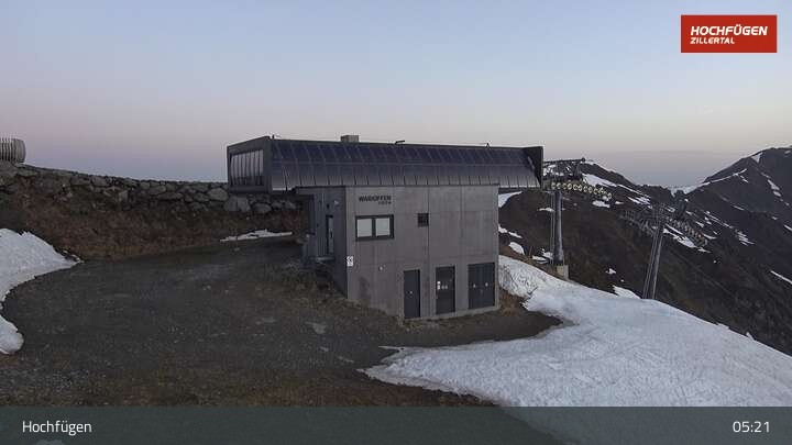 Archiv Foto Webcam Bergstation Waidoffenlift in Hochfügen