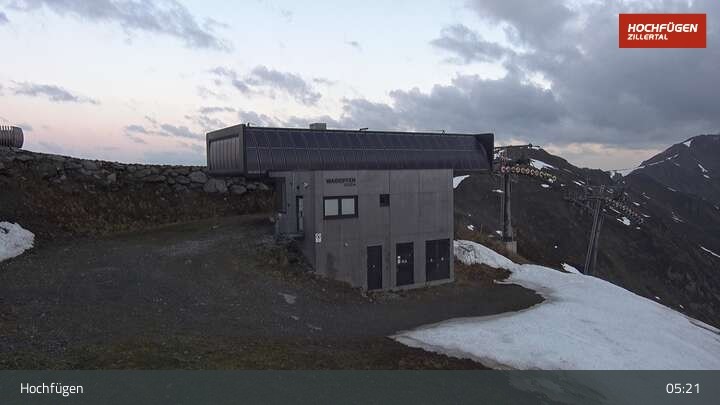 Archiv Foto Webcam Bergstation Waidoffenlift in Hochfügen
