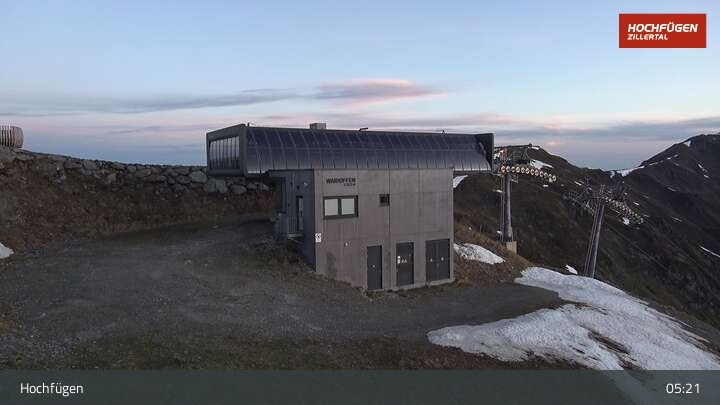 Archiv Foto Webcam Bergstation Waidoffenlift in Hochfügen