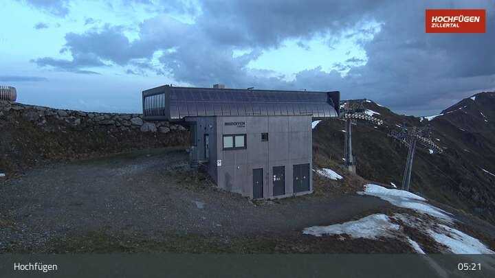 Archiv Foto Webcam Bergstation Waidoffenlift in Hochfügen