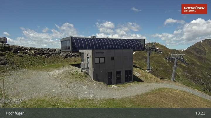 Archiv Foto Webcam Bergstation Waidoffenlift in Hochfügen