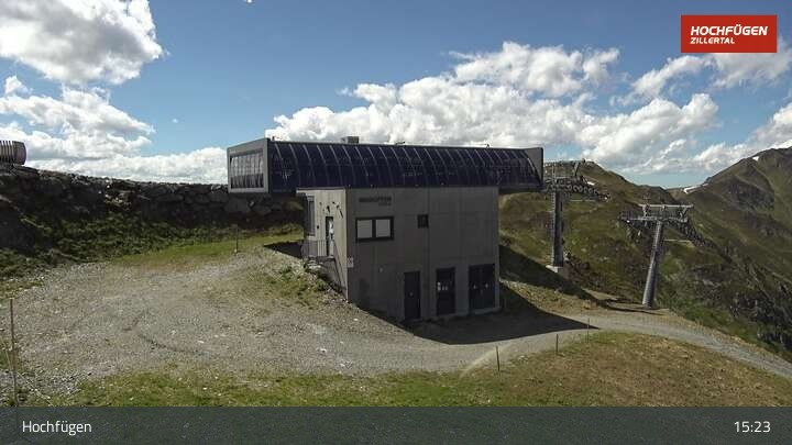 Archiv Foto Webcam Bergstation Waidoffenlift in Hochfügen