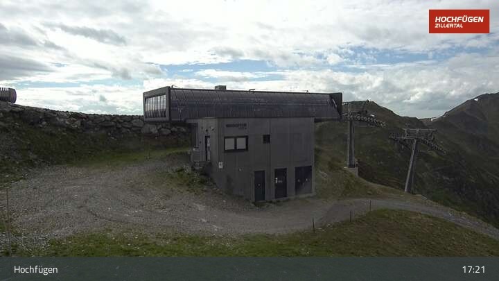 Archiv Foto Webcam Bergstation Waidoffenlift in Hochfügen