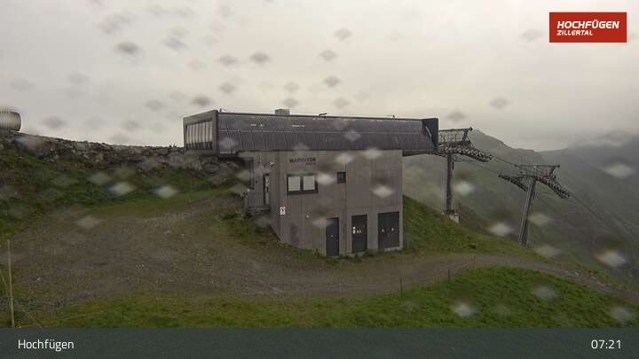 Archiv Foto Webcam Bergstation Waidoffenlift in Hochfügen