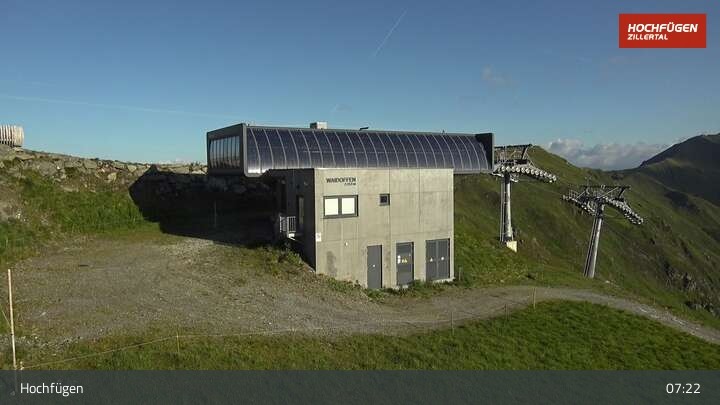 Archiv Foto Webcam Bergstation Waidoffenlift in Hochfügen