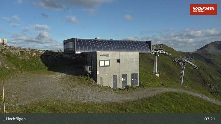 Archiv Foto Webcam Bergstation Waidoffenlift in Hochfügen