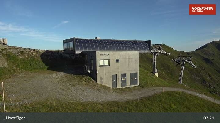 Archiv Foto Webcam Bergstation Waidoffenlift in Hochfügen