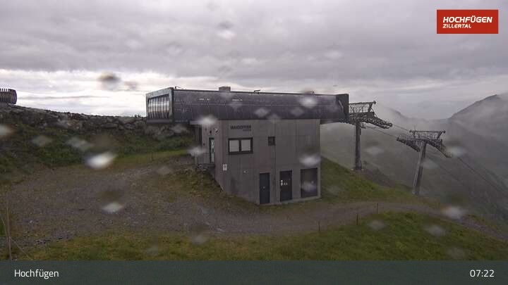 Archiv Foto Webcam Bergstation Waidoffenlift in Hochfügen