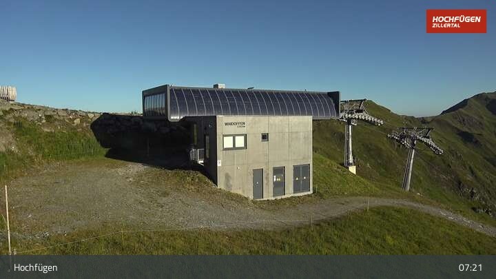 Archiv Foto Webcam Bergstation Waidoffenlift in Hochfügen