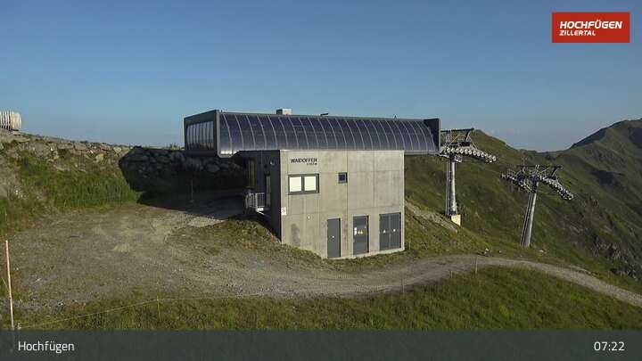 Archiv Foto Webcam Bergstation Waidoffenlift in Hochfügen