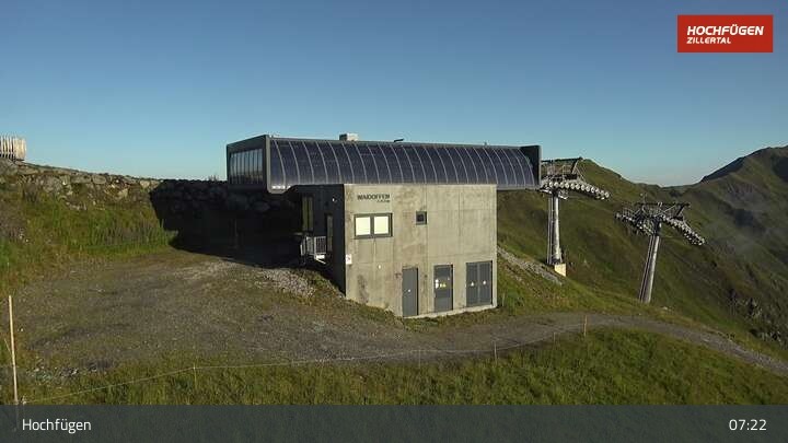 Archived image Webcam Top Station Chair Lift Waidoffen