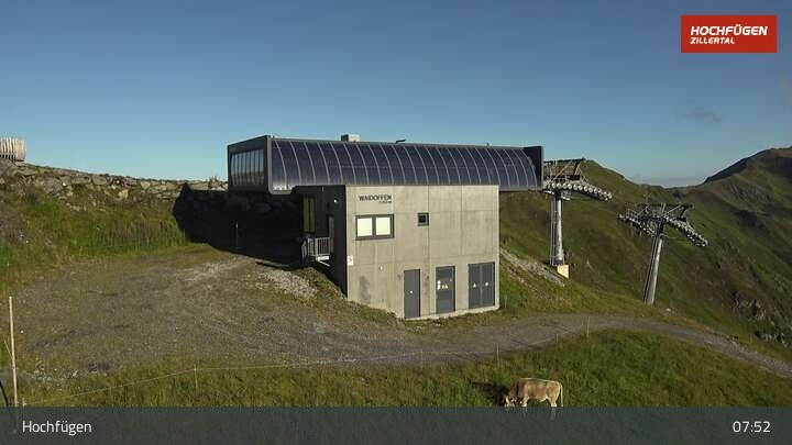 Archiv Foto Webcam Bergstation Waidoffenlift in Hochfügen