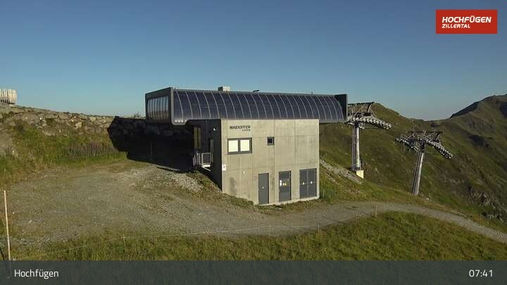 Archiv Foto Webcam Bergstation Waidoffenlift in Hochfügen