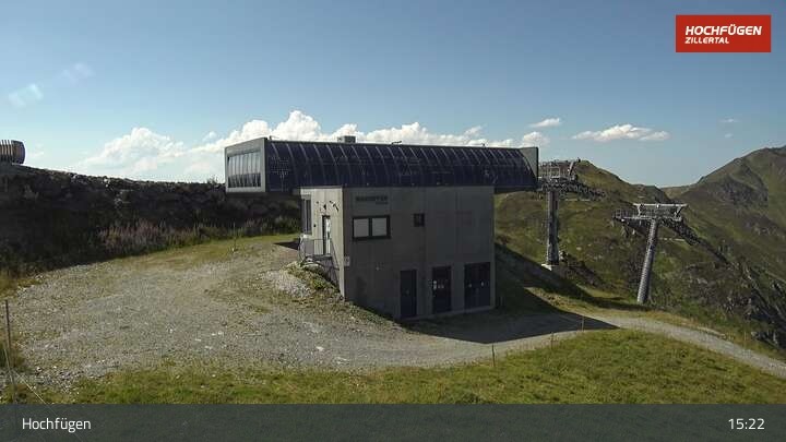 Archiv Foto Webcam Bergstation Waidoffenlift in Hochfügen