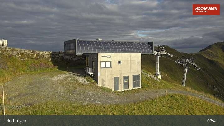 Archiv Foto Webcam Bergstation Waidoffenlift in Hochfügen