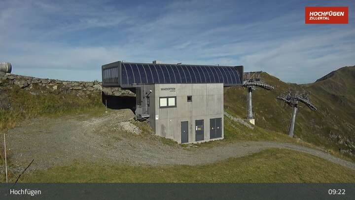 Archiv Foto Webcam Bergstation Waidoffenlift in Hochfügen