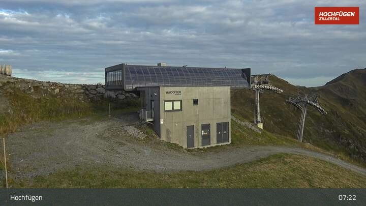 Archiv Foto Webcam Bergstation Waidoffenlift in Hochfügen