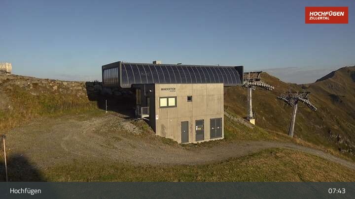 Archived image Webcam Top Station Chair Lift Waidoffen