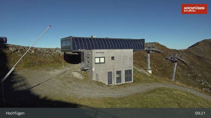Archiv Foto Webcam Bergstation Waidoffenlift in Hochfügen