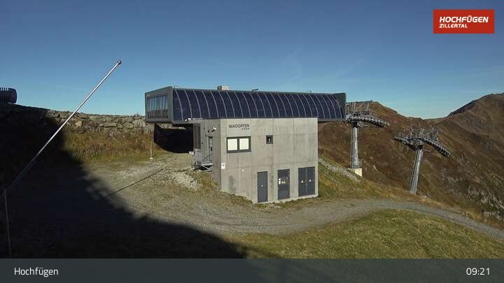 Archiv Foto Webcam Bergstation Waidoffenlift in Hochfügen
