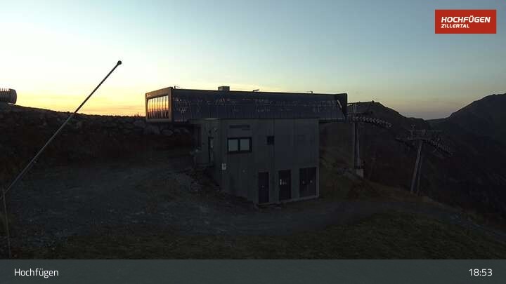 Archiv Foto Webcam Bergstation Waidoffenlift in Hochfügen