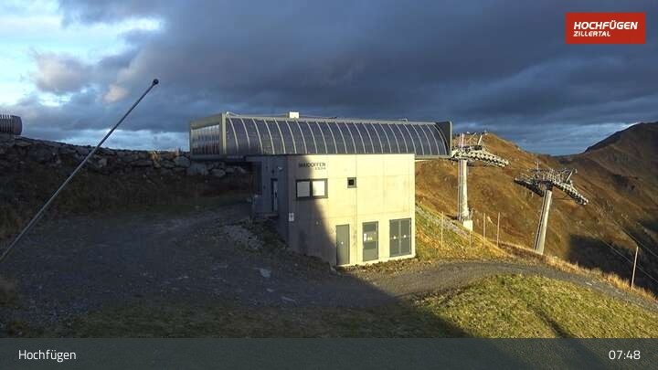 Archiv Foto Webcam Bergstation Waidoffenlift in Hochfügen