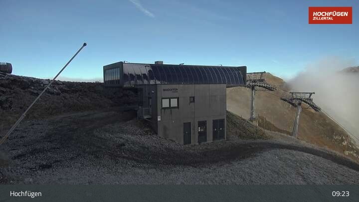 Archiv Foto Webcam Bergstation Waidoffenlift in Hochfügen