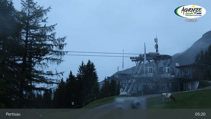 Archived image Webcam Karwendel Pertisau - Lake Achensee