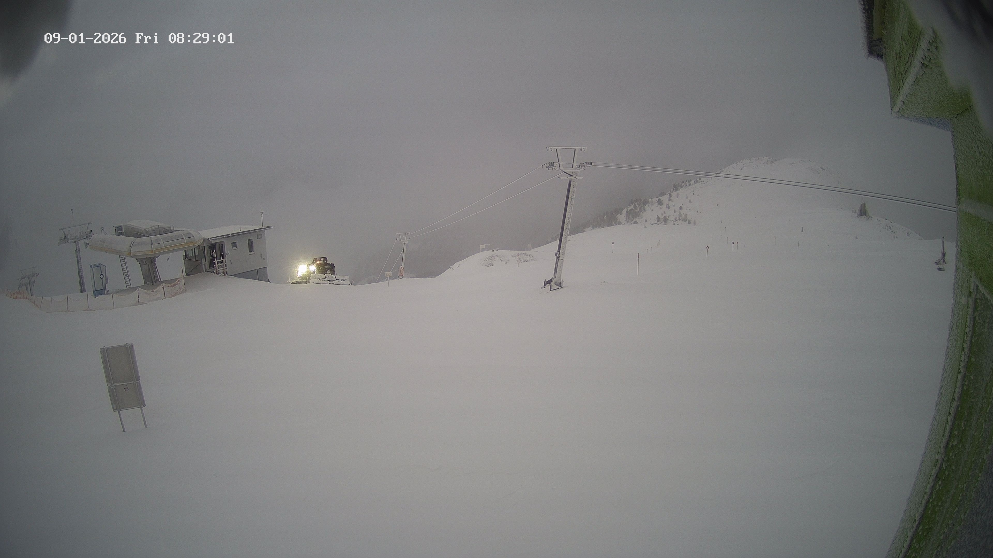 Archiv Foto Webcam Bergstation Venetbahn in Landeck