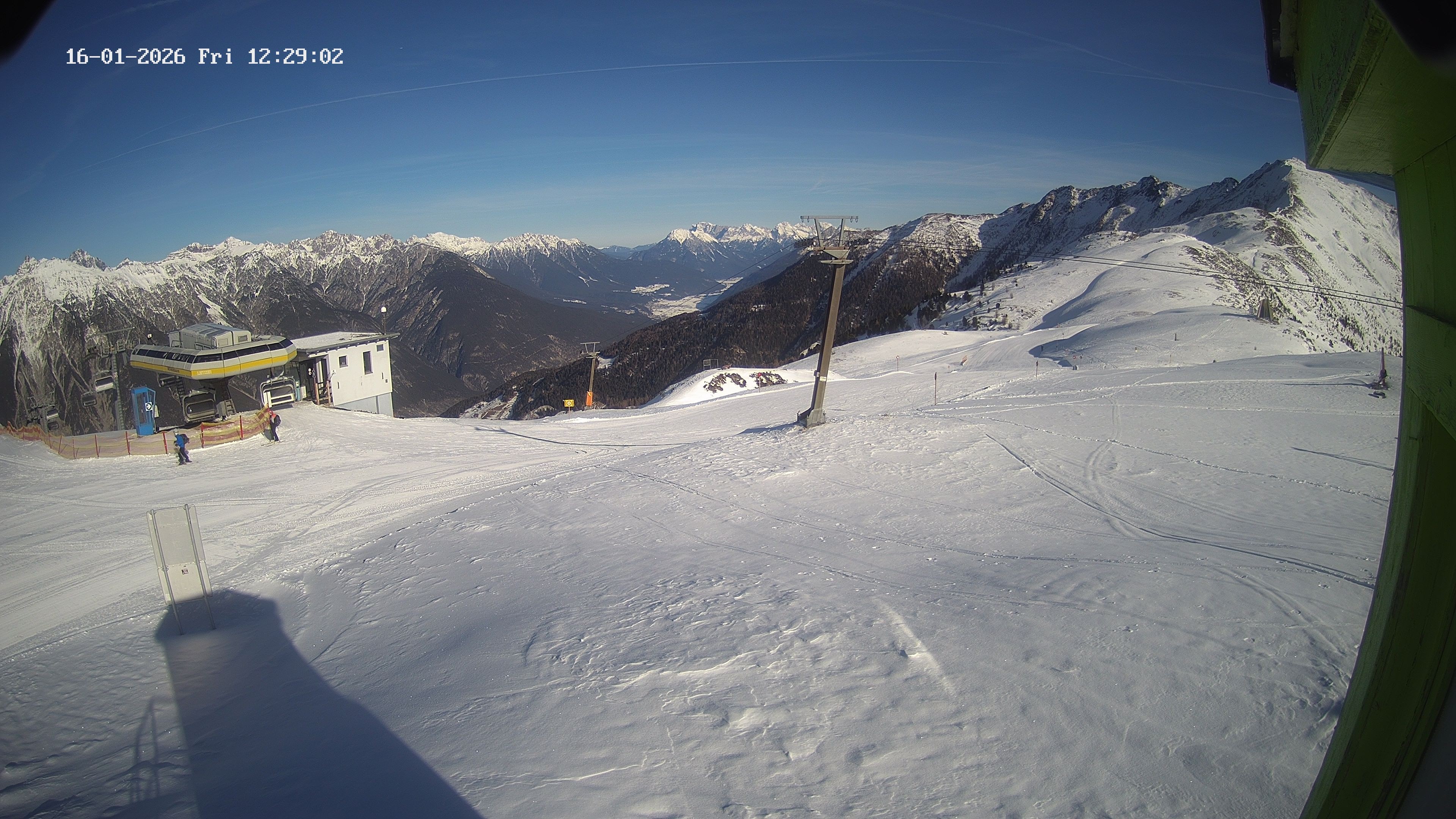 Archiv Foto Webcam Bergstation Venetbahn in Landeck