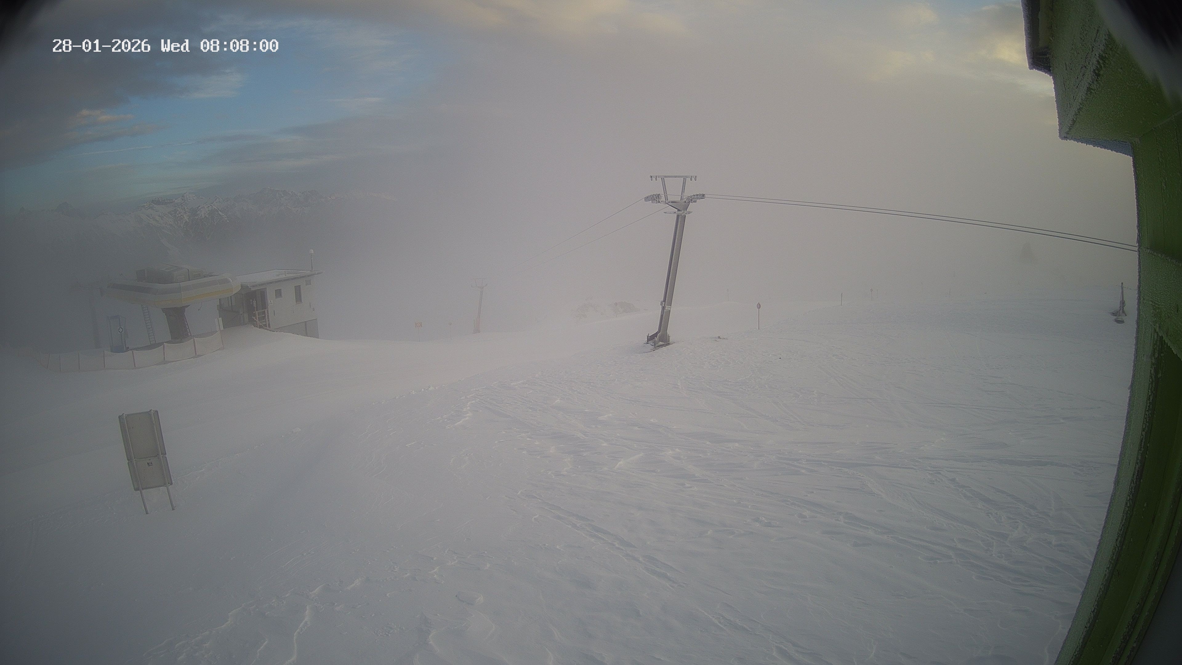 Archiv Foto Webcam Bergstation Venetbahn in Landeck