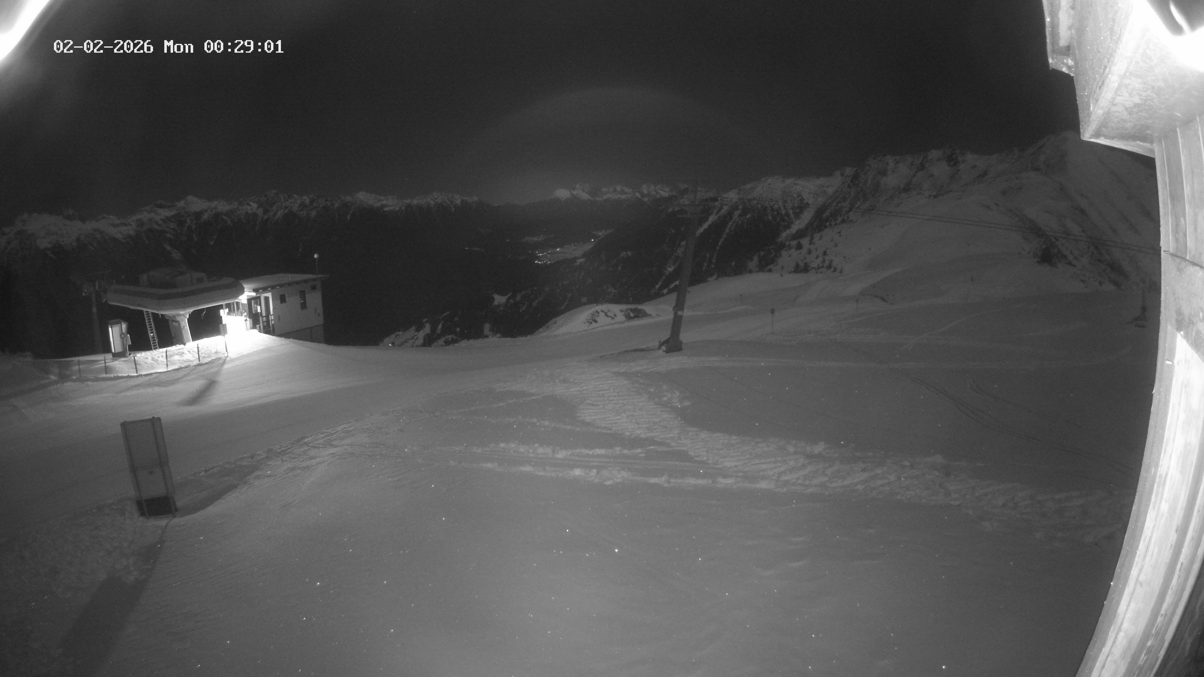Archiv Foto Webcam Bergstation Venetbahn in Landeck