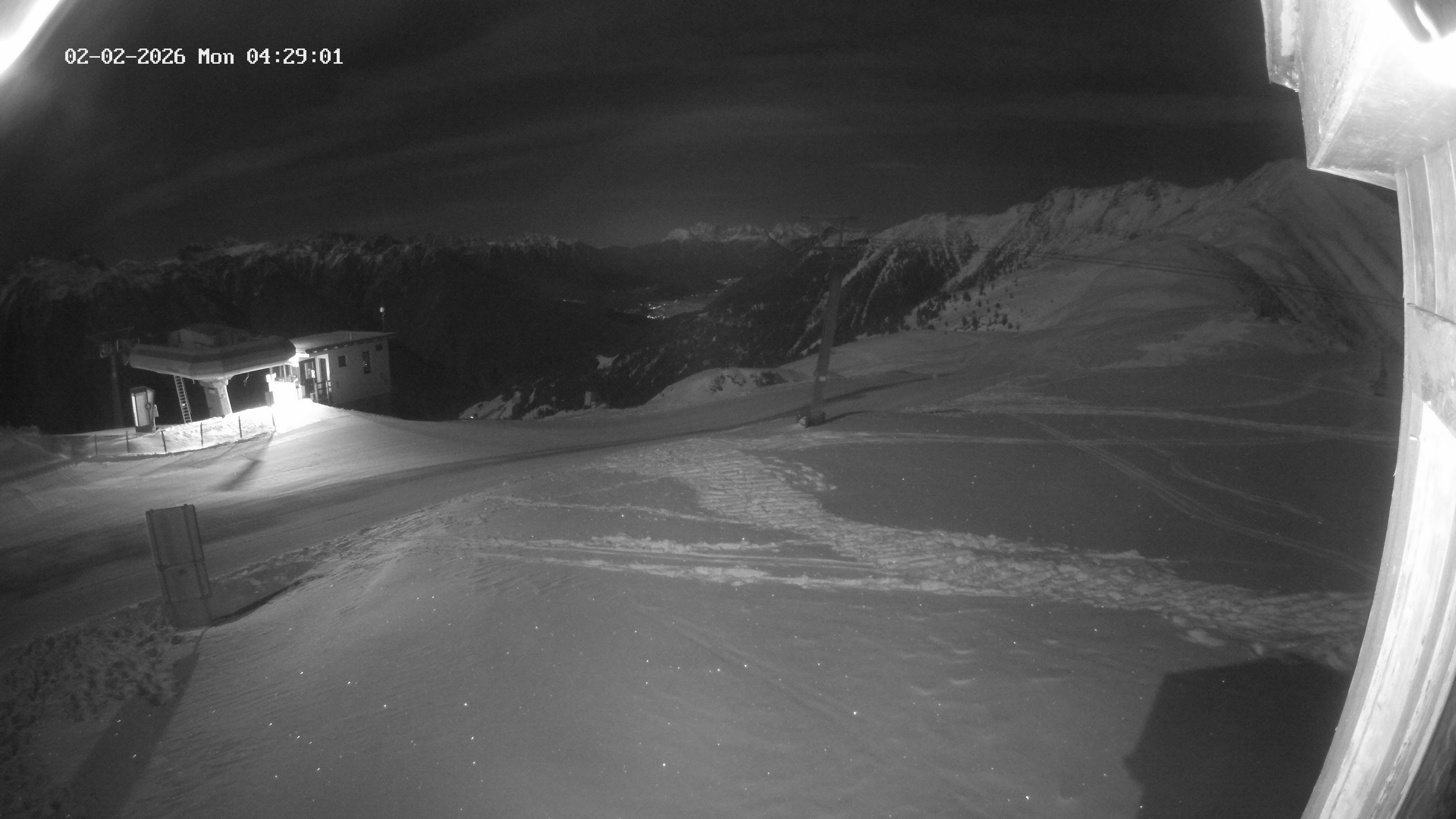 Archiv Foto Webcam Bergstation Venetbahn in Landeck