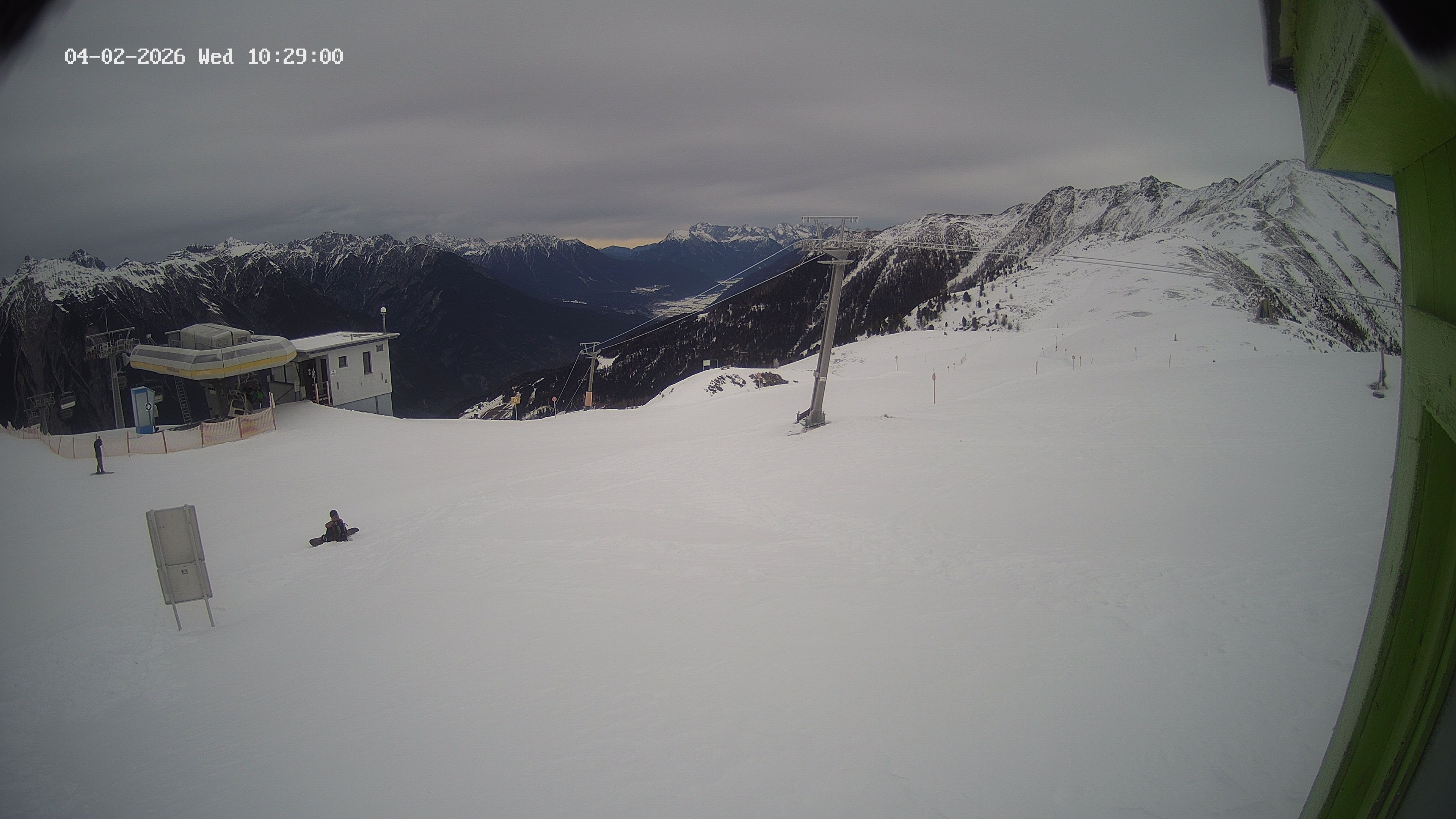 Archiv Foto Webcam Bergstation Venetbahn in Landeck