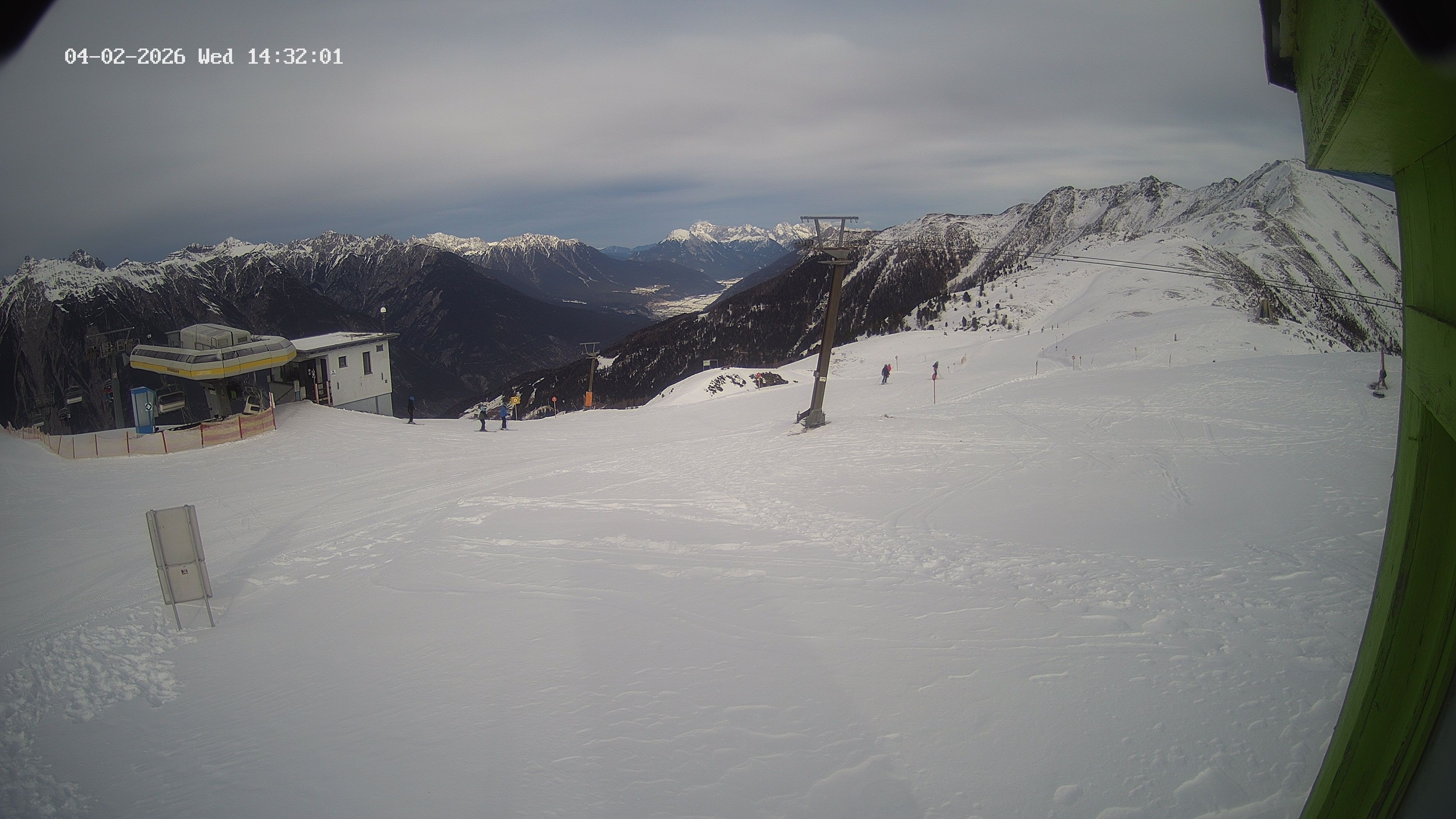 Archiv Foto Webcam Bergstation Venetbahn in Landeck