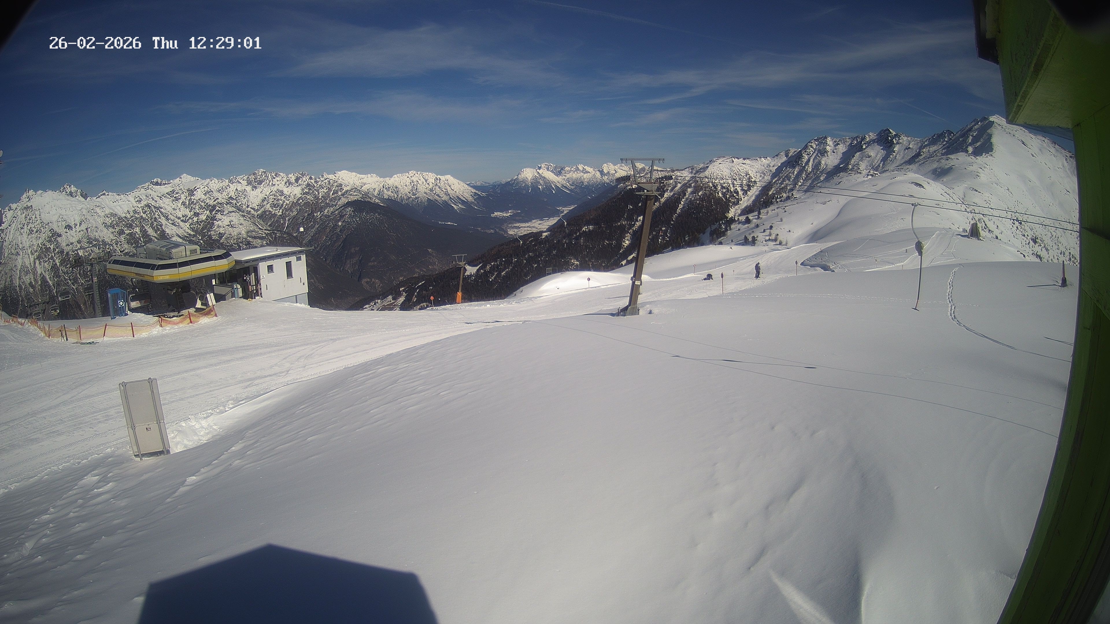 Archiv Foto Webcam Bergstation Venetbahn in Landeck