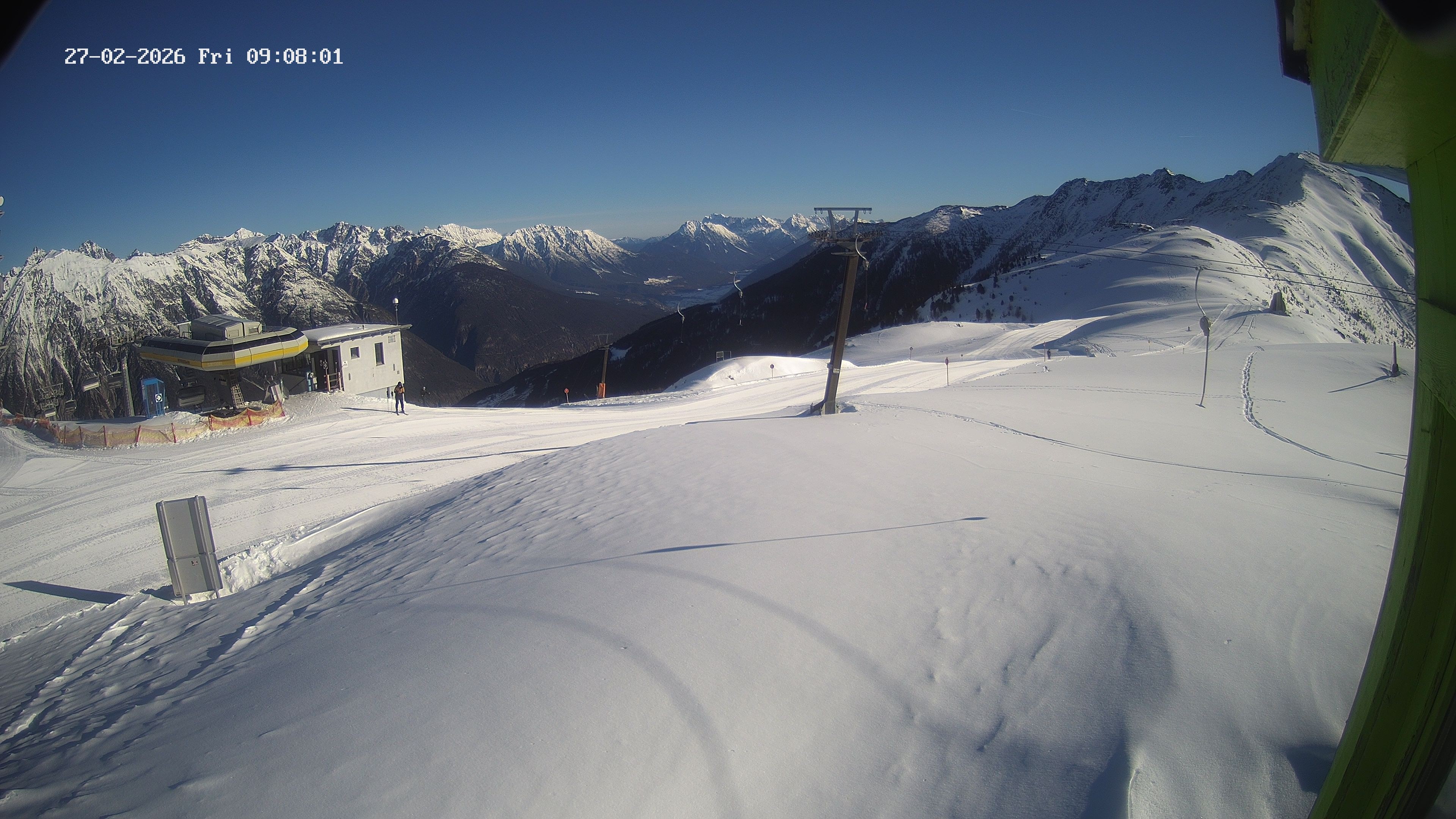 Archiv Foto Webcam Bergstation Venetbahn in Landeck