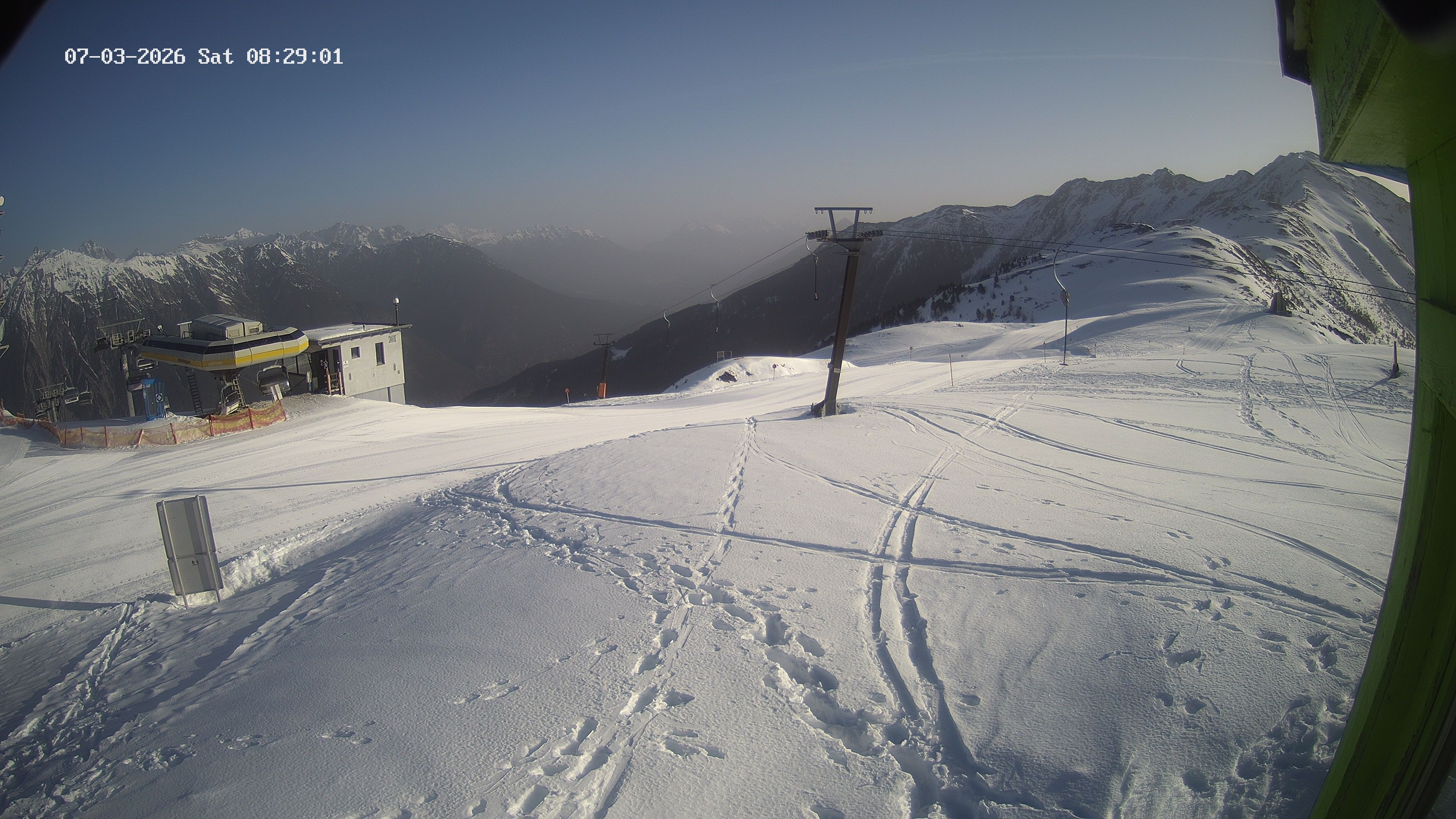 Archiv Foto Webcam Bergstation Venetbahn in Landeck