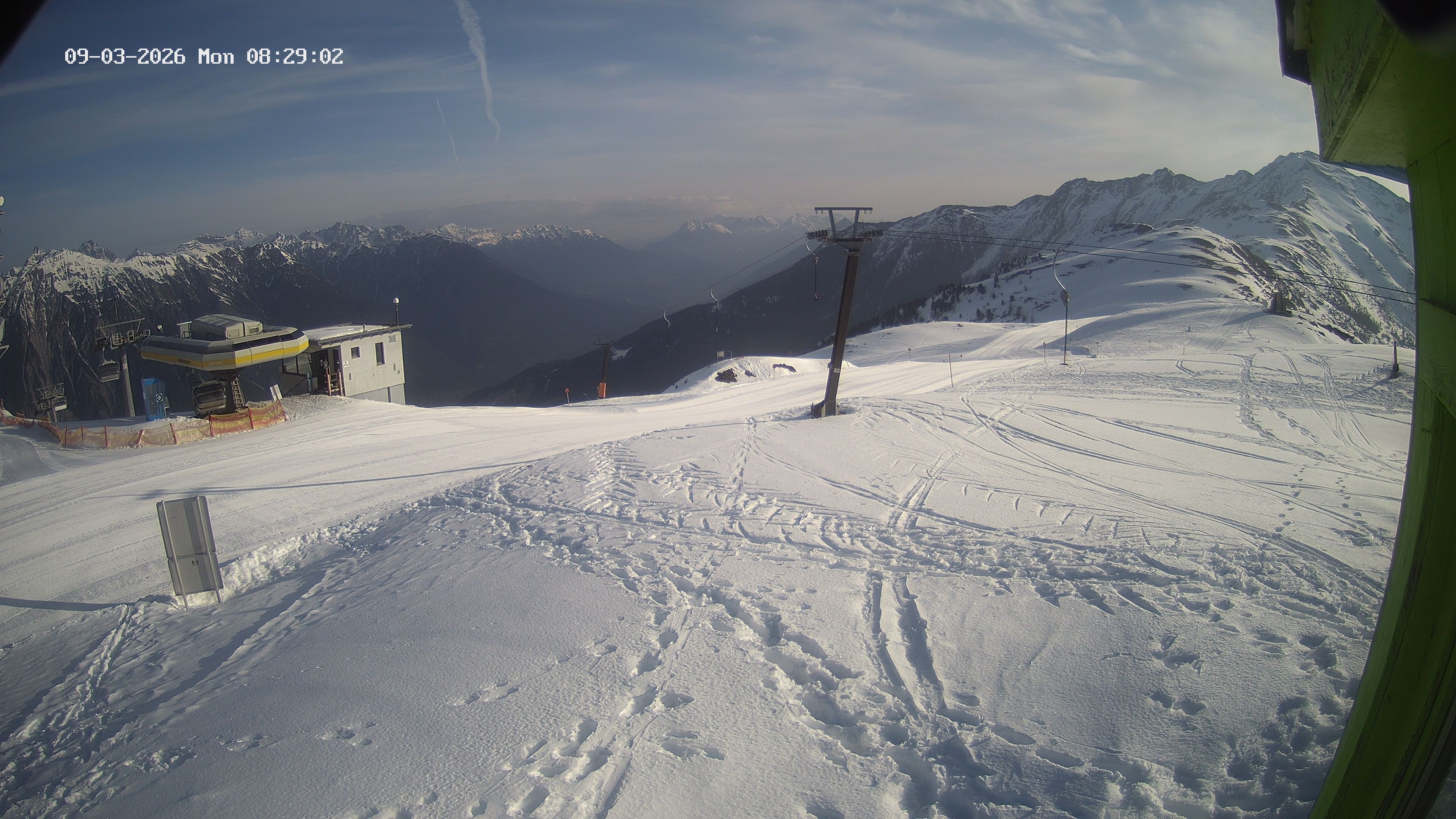 Archiv Foto Webcam Bergstation Venetbahn in Landeck