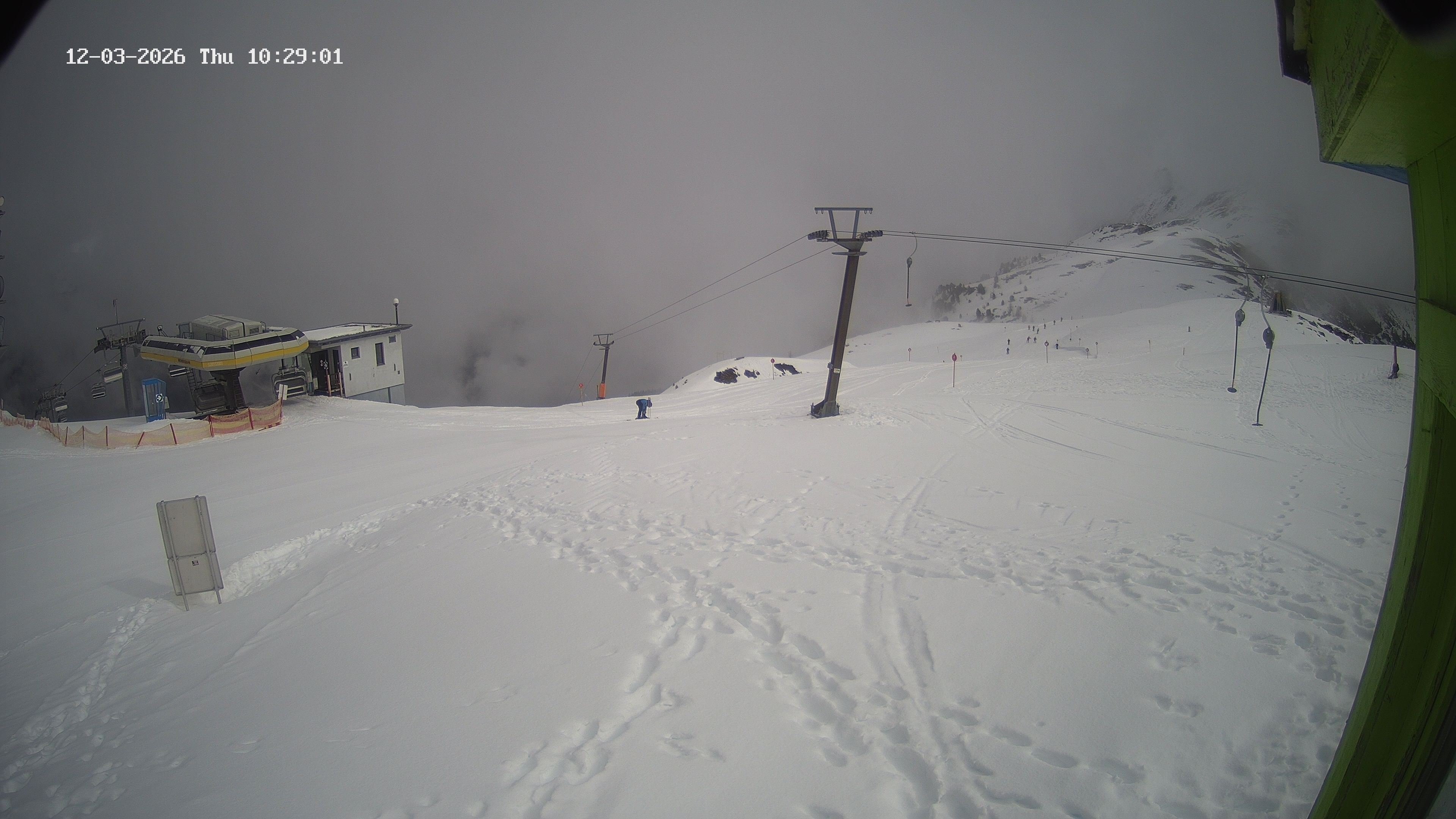 Archiv Foto Webcam Bergstation Venetbahn in Landeck