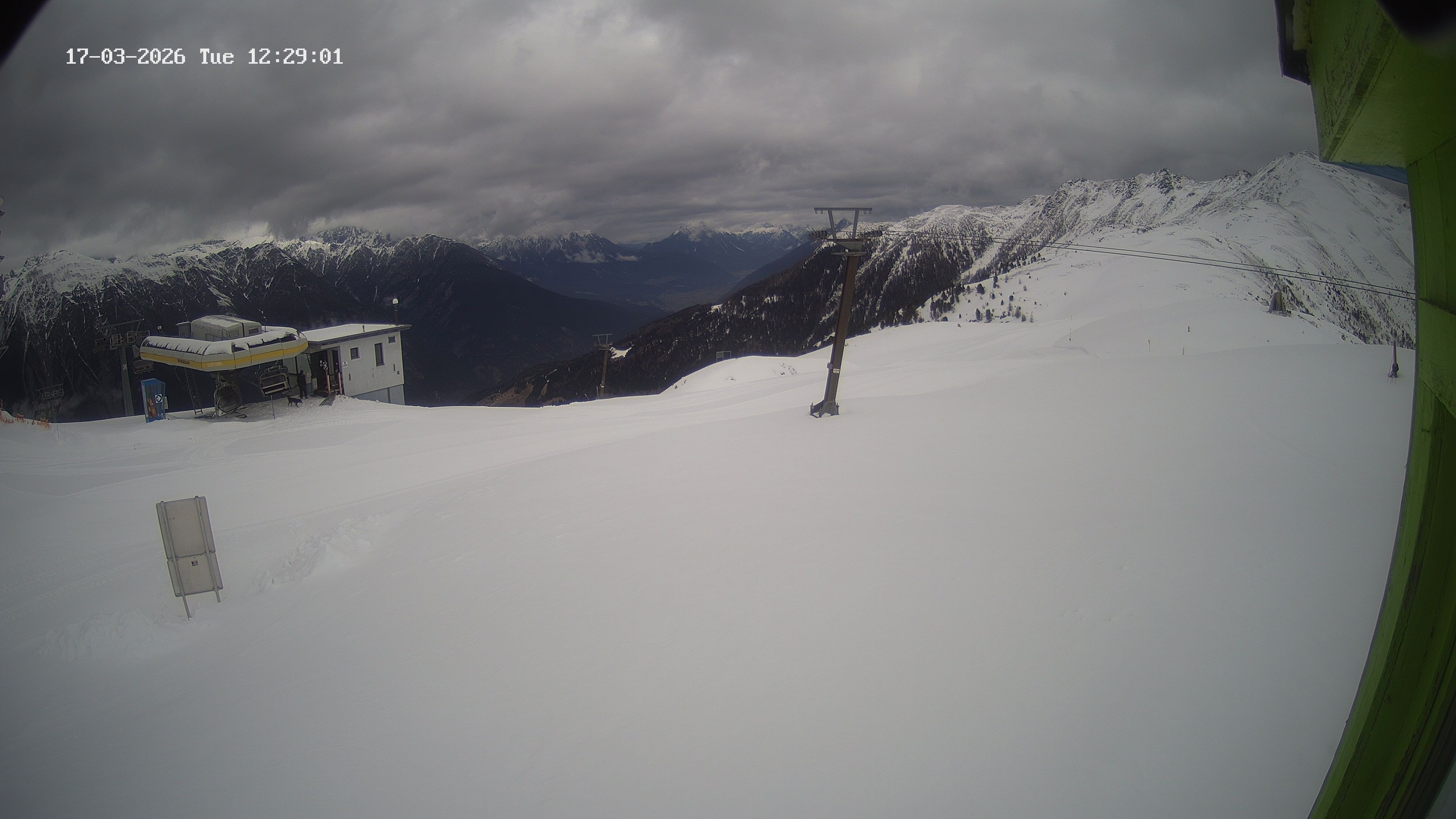 Archiv Foto Webcam Bergstation Venetbahn in Landeck