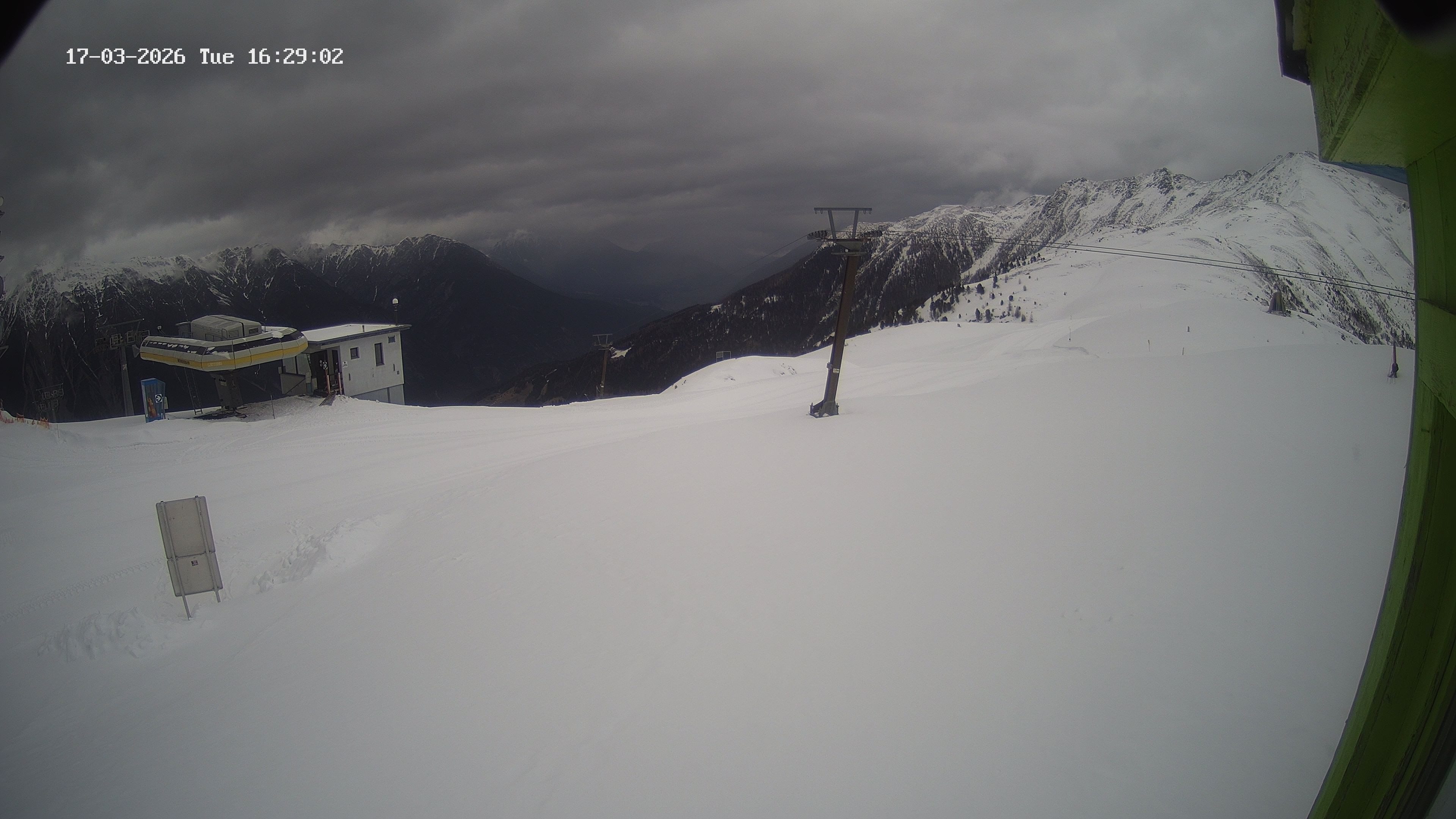 Archiv Foto Webcam Bergstation Venetbahn in Landeck