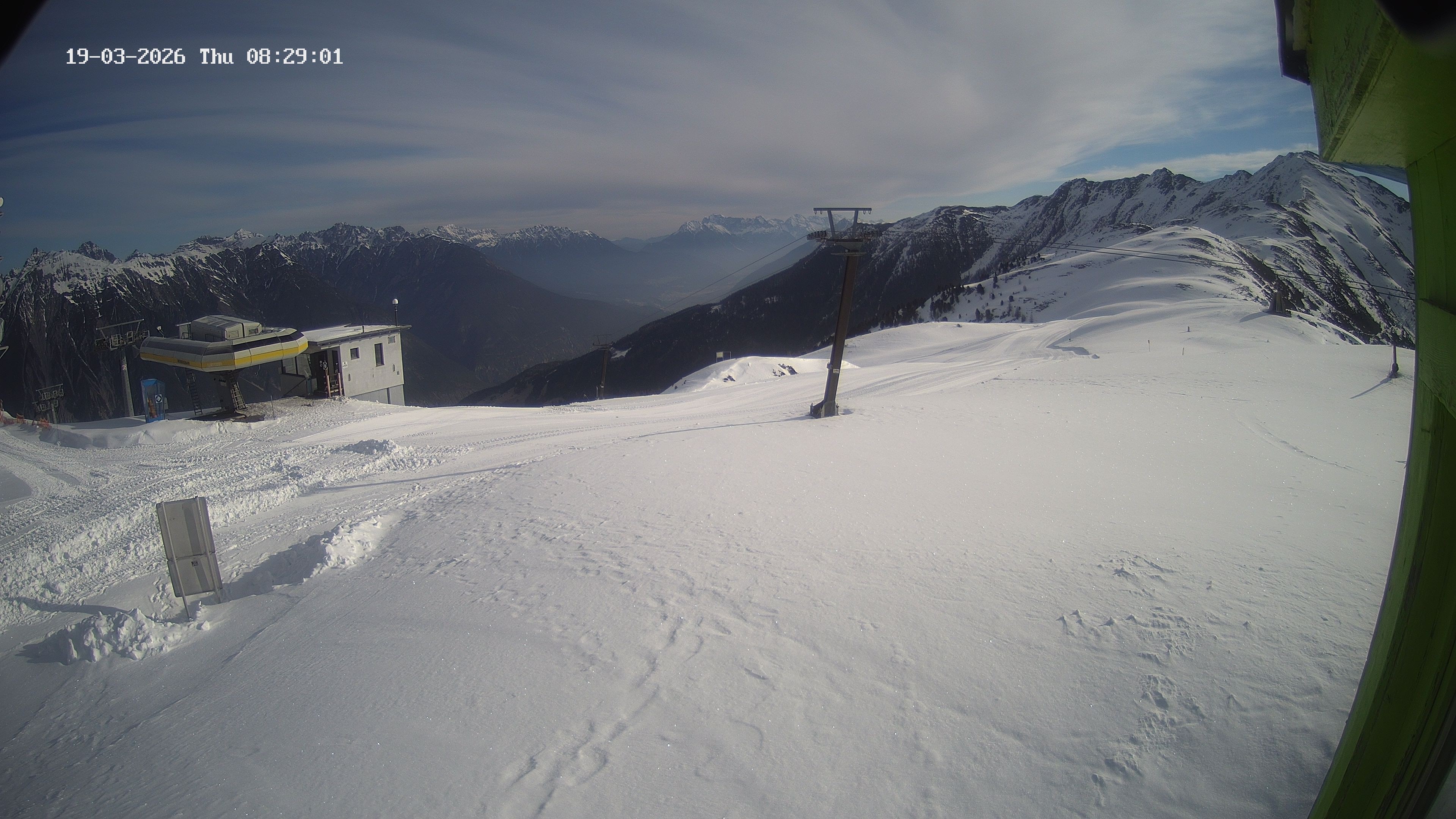 Archiv Foto Webcam Bergstation Venetbahn in Landeck