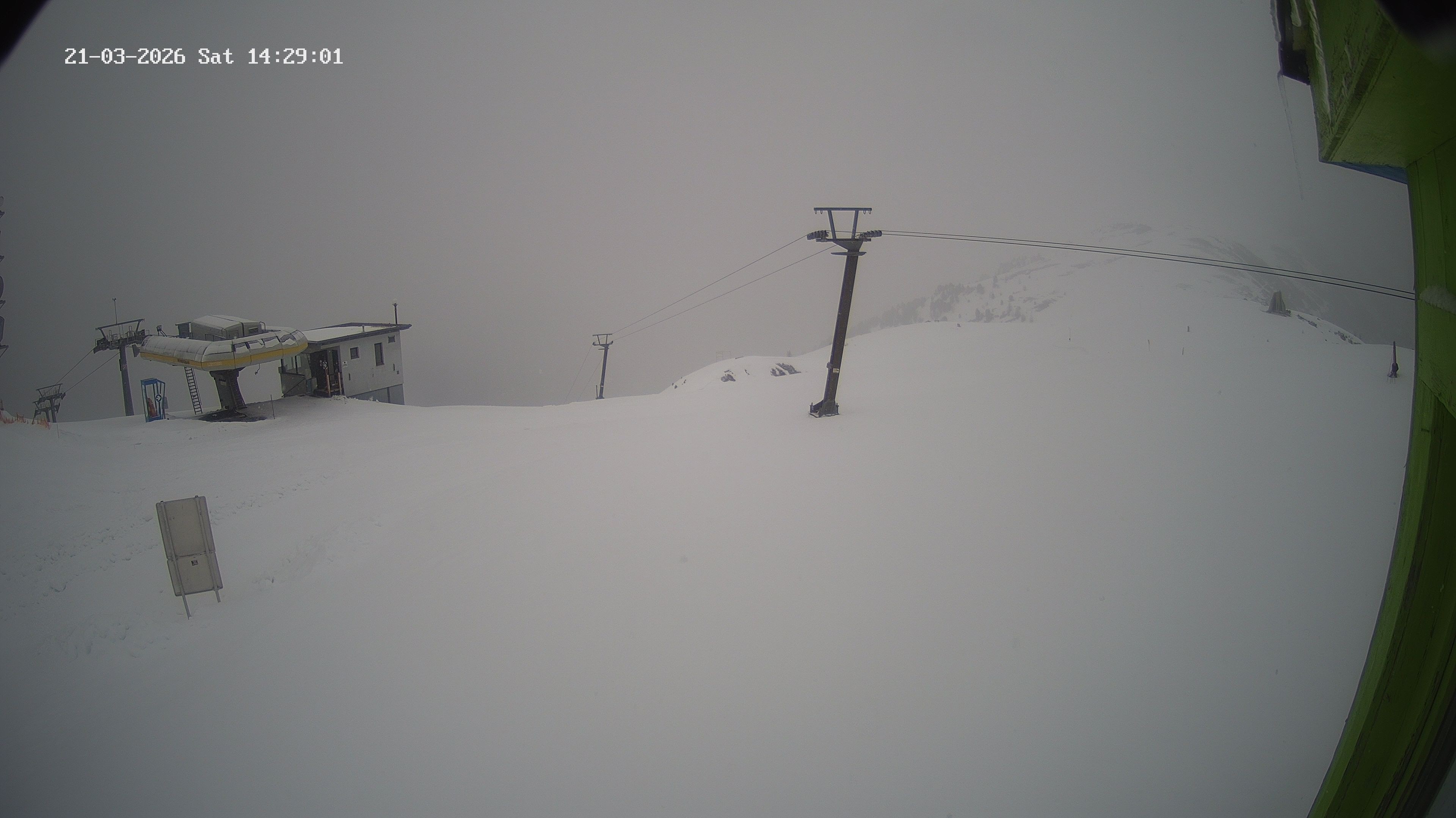 Archiv Foto Webcam Bergstation Venetbahn in Landeck