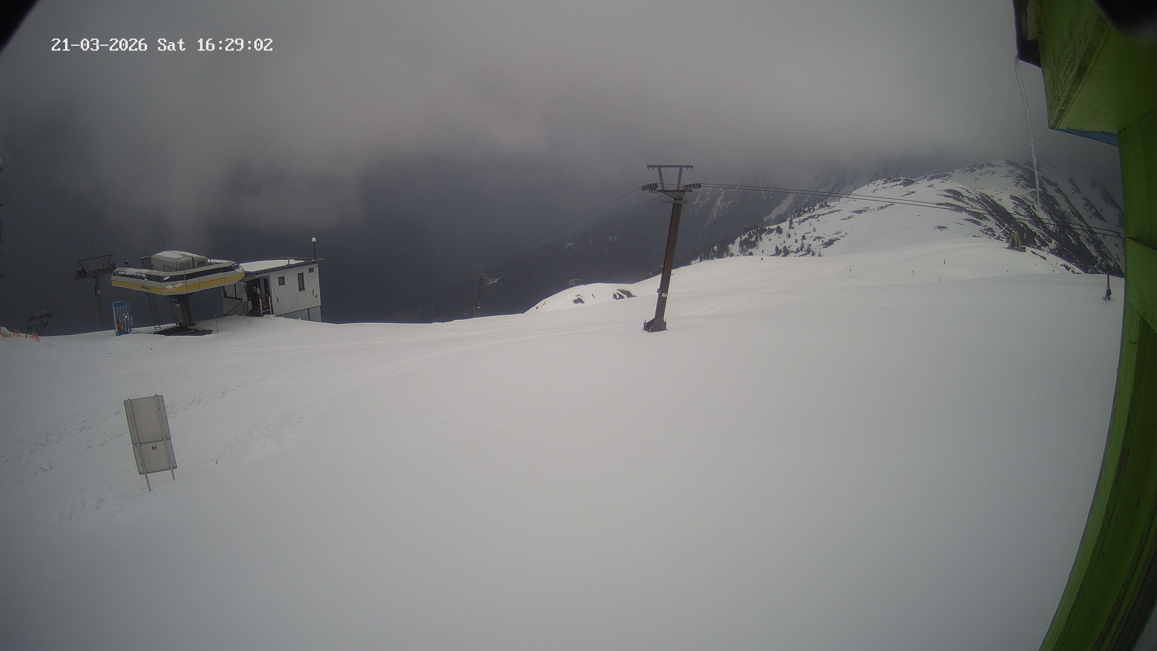 Archiv Foto Webcam Bergstation Venetbahn in Landeck